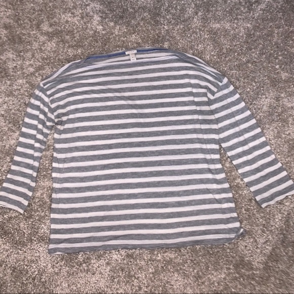 J Crew Womens Striped Top - Picture 2 of 5